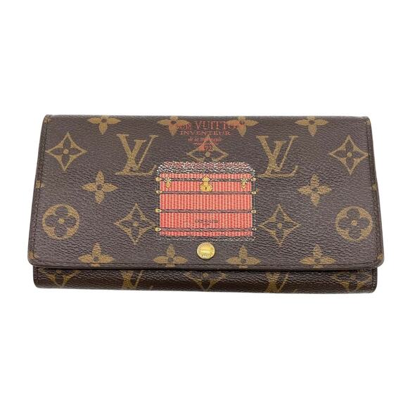 Louis Vuitton Monogram Sarah Trunk Lock Wallet W/Box Dust bag - Picture 2 of 16